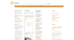 Desktop Screenshot of amice-eu.org